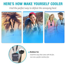 Load image into Gallery viewer, OPOLAR Personal Mini Waist Clip On Fan | 6000mAh Rechargeable Battery
