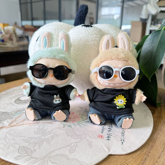 17cm Labubu accessories - Vibrantly cute and playful glasses
