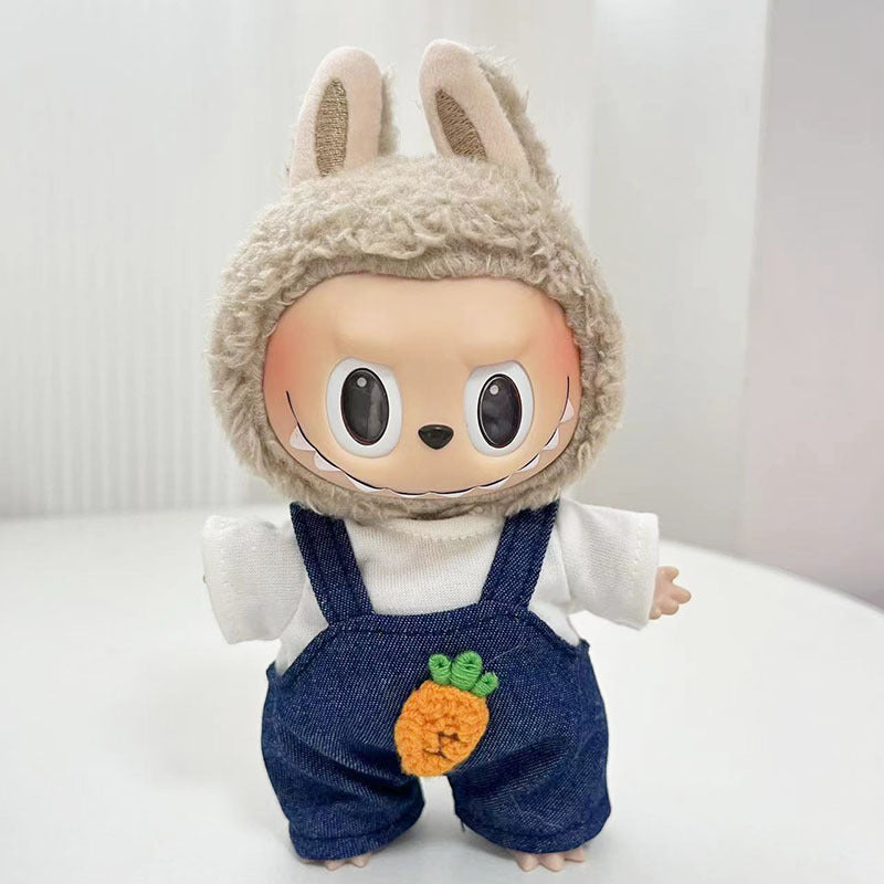 17cm Labubu clothing set - Fun-loving and enchanting(Clothes Only)