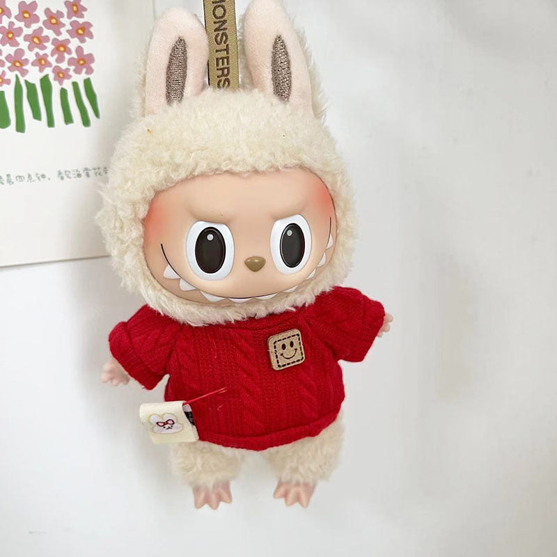 17cm Labubu clothing set - Fashionable and charming(Clothes Only)