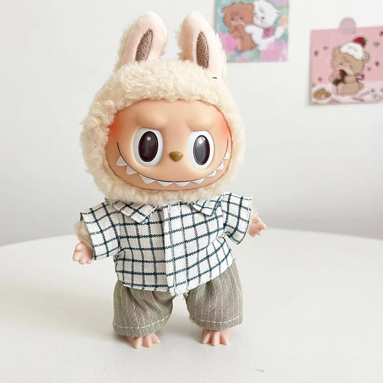 17cm Labubu clothing set -  irresistibly adorable(Clothes Only)