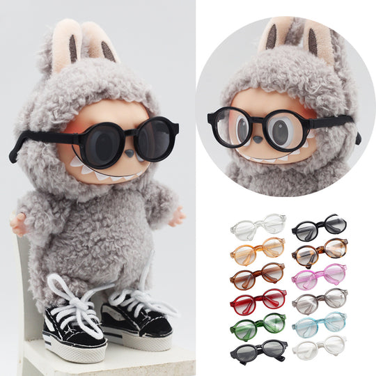 17cm Labubu accessories - Vibrantly cute and playful glasses