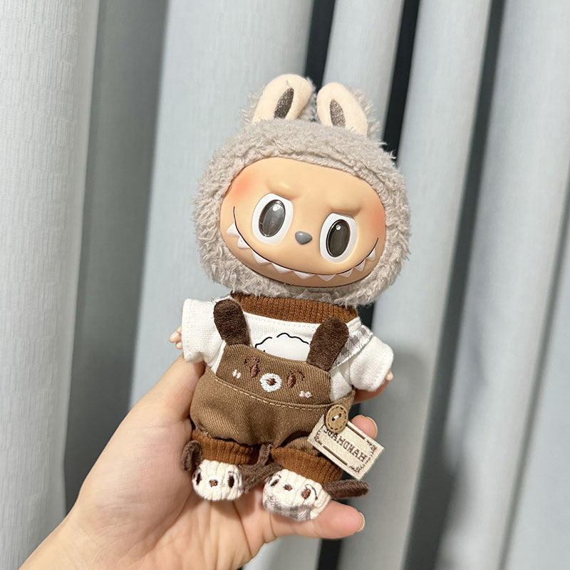 17cm Labubu clothing set - Bright and irresistibly cute(Clothes Only)