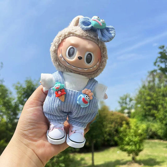 17cm Labubu clothing set -From cozy casual to playful chic(Clothes Only)