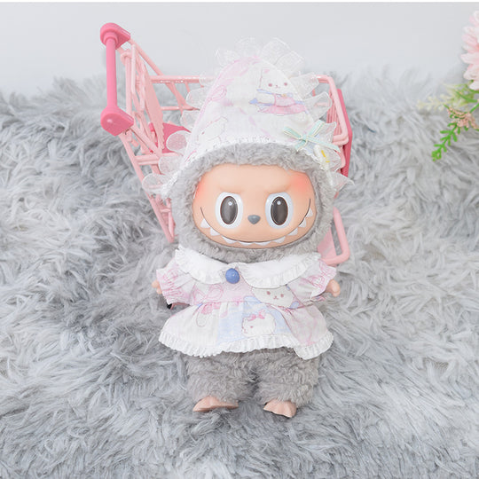 17cm Labubu clothing set - Sweetly simple(Clothes Only)