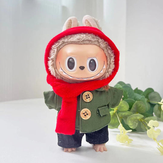 17cm Labubu clothing set - Fashionable and charming(Clothes Only)