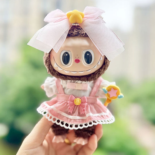17cm Labubu clothing set - Fashionable and charming(Clothes Only)
