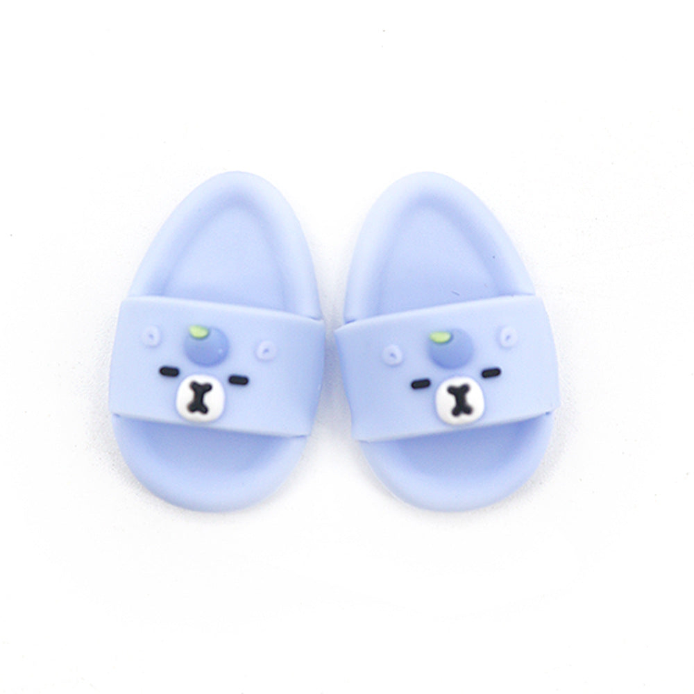17cm Labubu shoes- Playful summer shark sandals