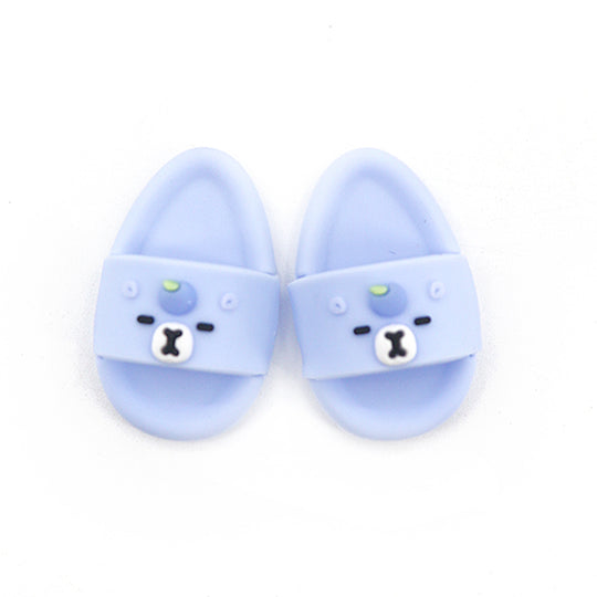 17cm Labubu shoes- Playful summer shark sandals