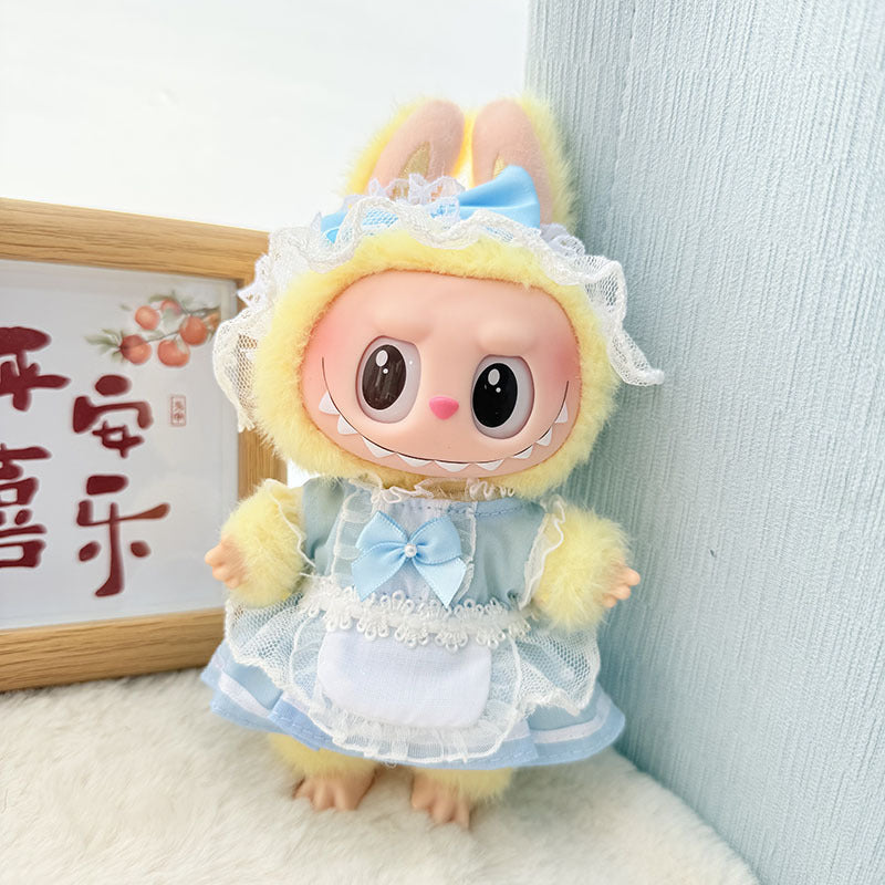 17cm Labubu clothing set - Fashionable and charming(Clothes Only)