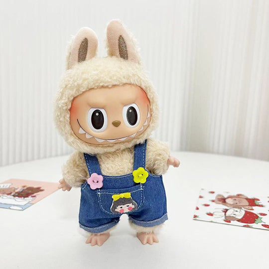 17cm Labubu clothing set - Lively and heart-melting(Clothes Only)