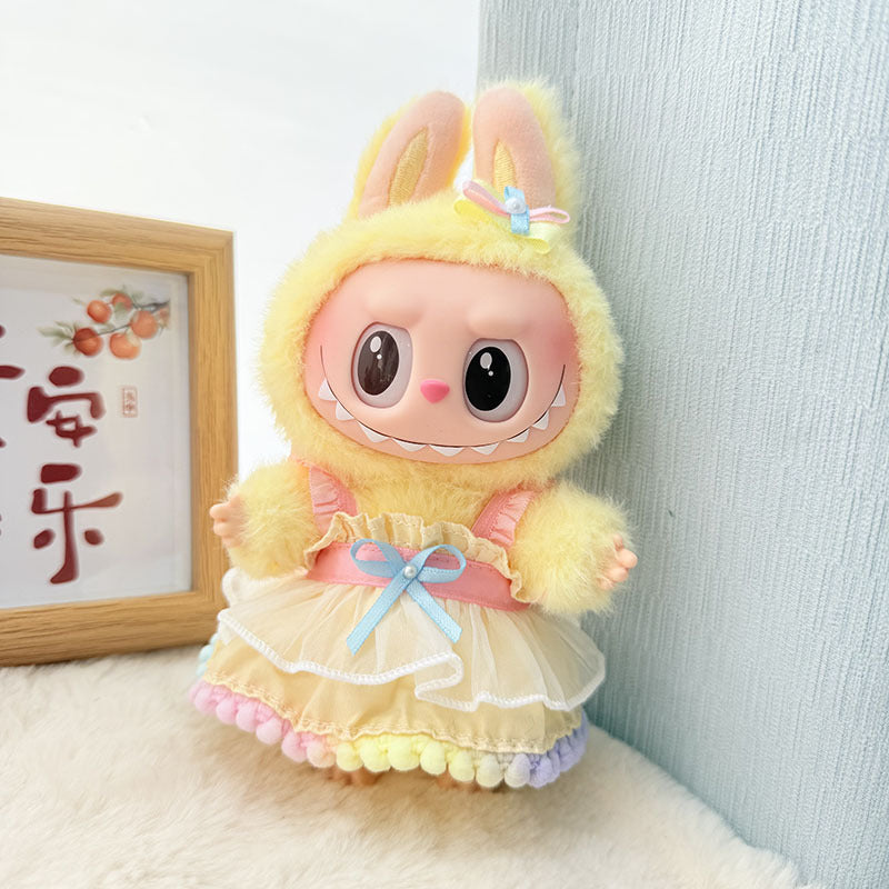 17cm Labubu clothing set - Lively and heart-melting(Clothes Only)
