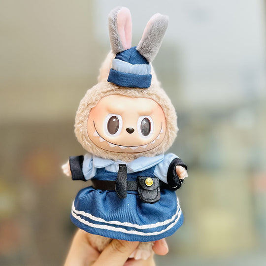 17cm Labubu clothing set - Fun-loving and enchanting(Clothes Only)