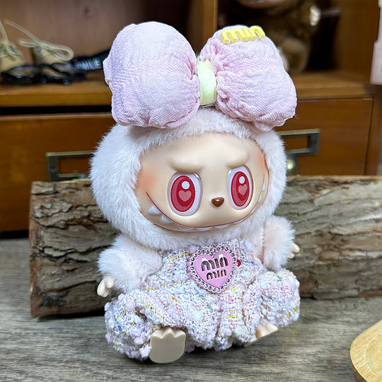 17cm Labubu clothing set -colorful and ultra-cute(Clothes Only)