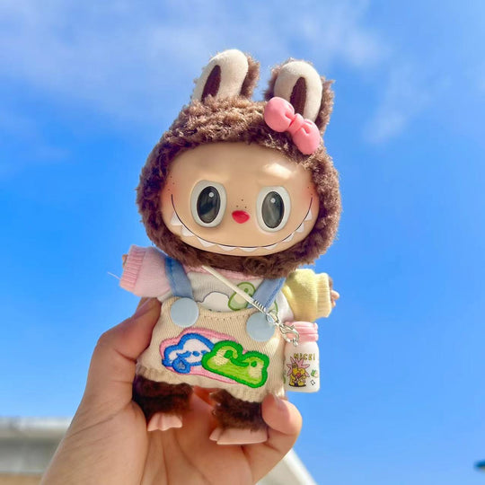 17cm Labubu clothing set - Fun-loving and enchanting(Clothes Only)