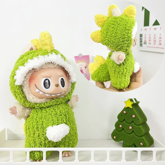 17cm Labubu clothing set - Fun-loving and enchanting(Clothes Only)