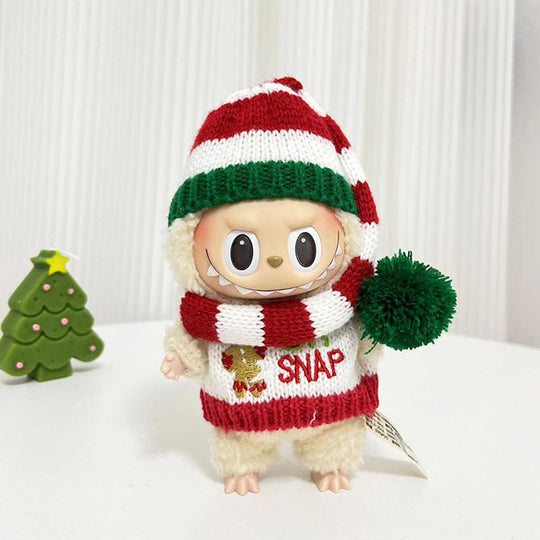 17cm Labubu clothing set - Cute animal-inspired(Clothes Only)