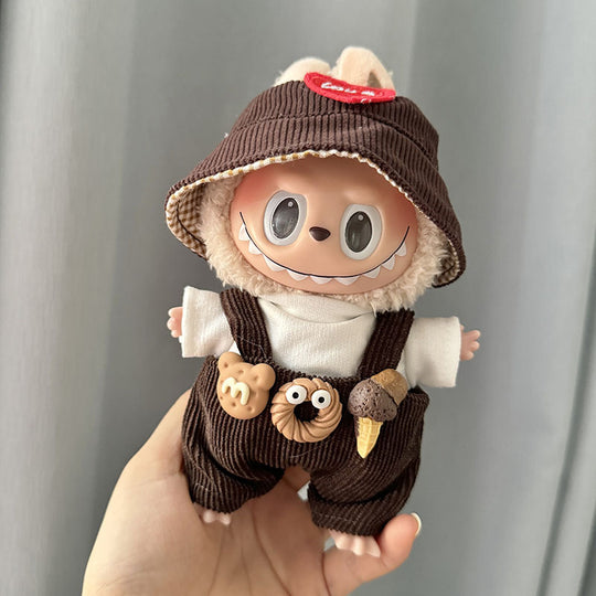 17cm Labubu clothing set - Bright and irresistibly cute(Clothes Only)