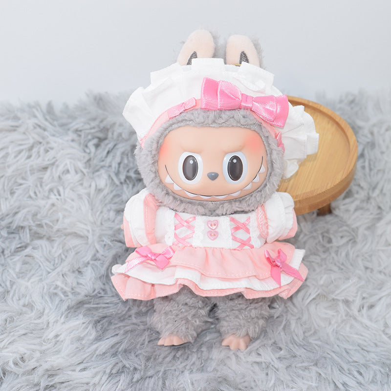 17cm Labubu clothing set - Sweetly simple(Clothes Only)