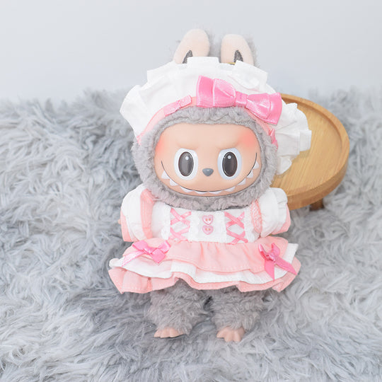 17cm Labubu clothing set - Sweetly simple(Clothes Only)