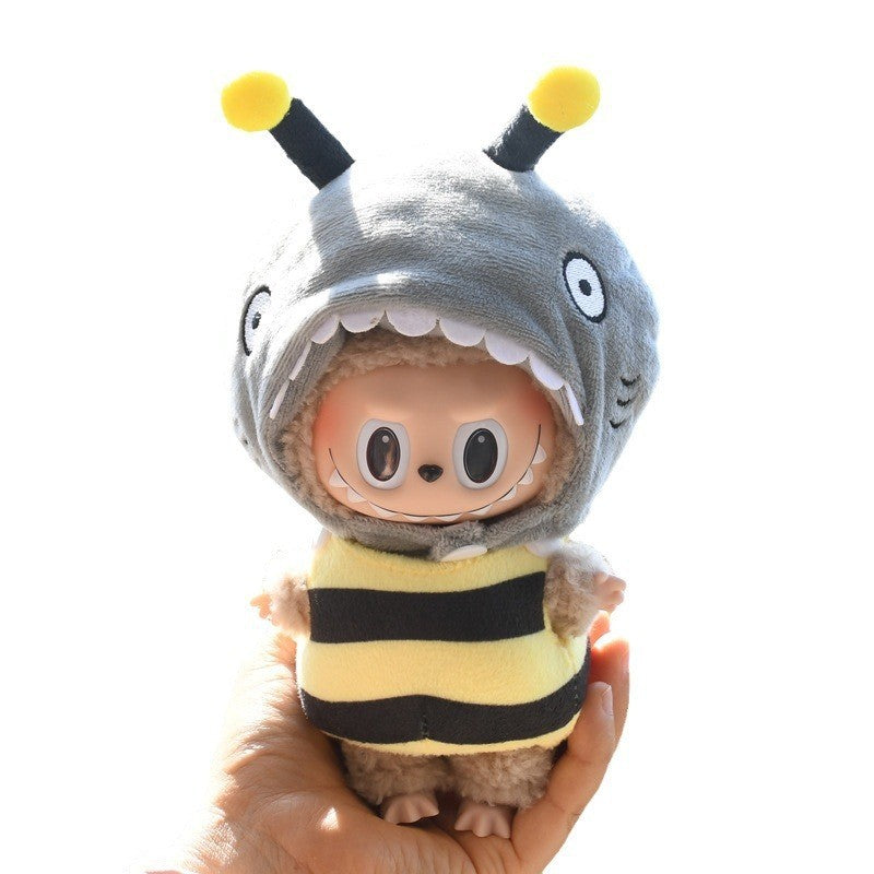 17cm Labubu clothing set - Fun-loving and enchanting(Clothes Only)