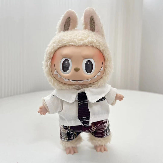 17cm Labubu clothing set -From cozy casual to playful chic(Clothes Only)