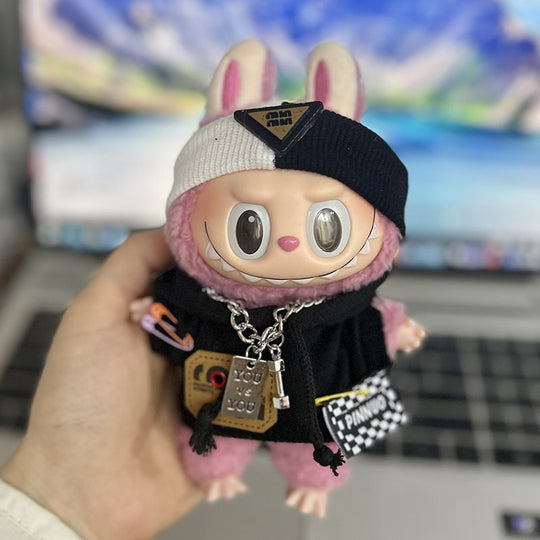 17cm Labubu clothing set - Fun-loving and enchanting(Clothes Only)