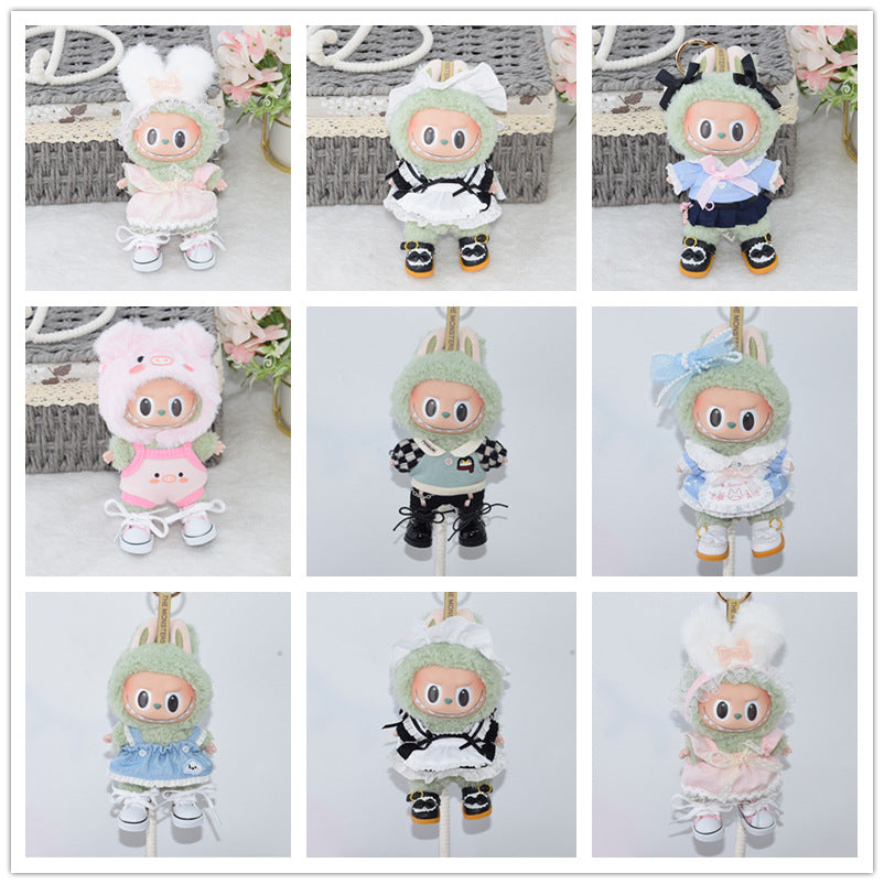 17cm Labubu clothing set - Sweetly simple(Clothes Only)