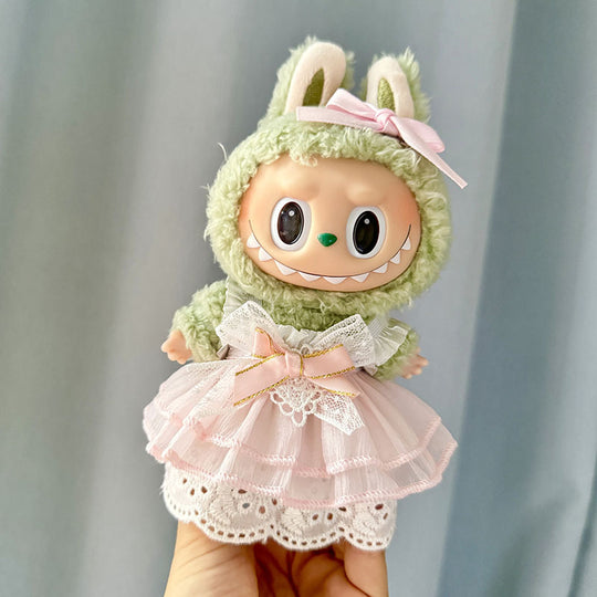 17cm Labubu clothing set - Bright and irresistibly cute(Clothes Only)