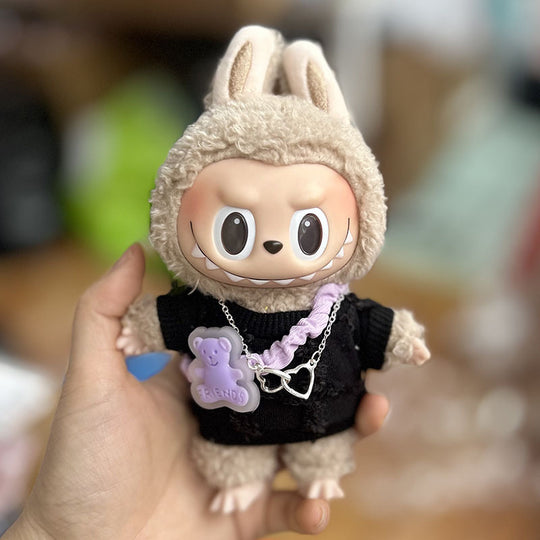 17cm Labubu clothing set -From cozy casual to playful chic(Clothes Only)