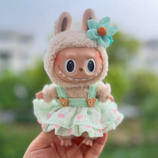 17cm Labubu clothing set - Fashionable and charming(Clothes Only)