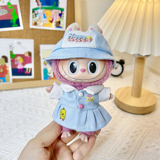 17cm Labubu clothing set - Lively and heart-melting(Clothes Only)