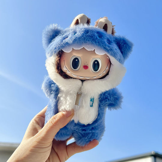 17cm Labubu clothing set - Fun-loving and enchanting(Clothes Only)