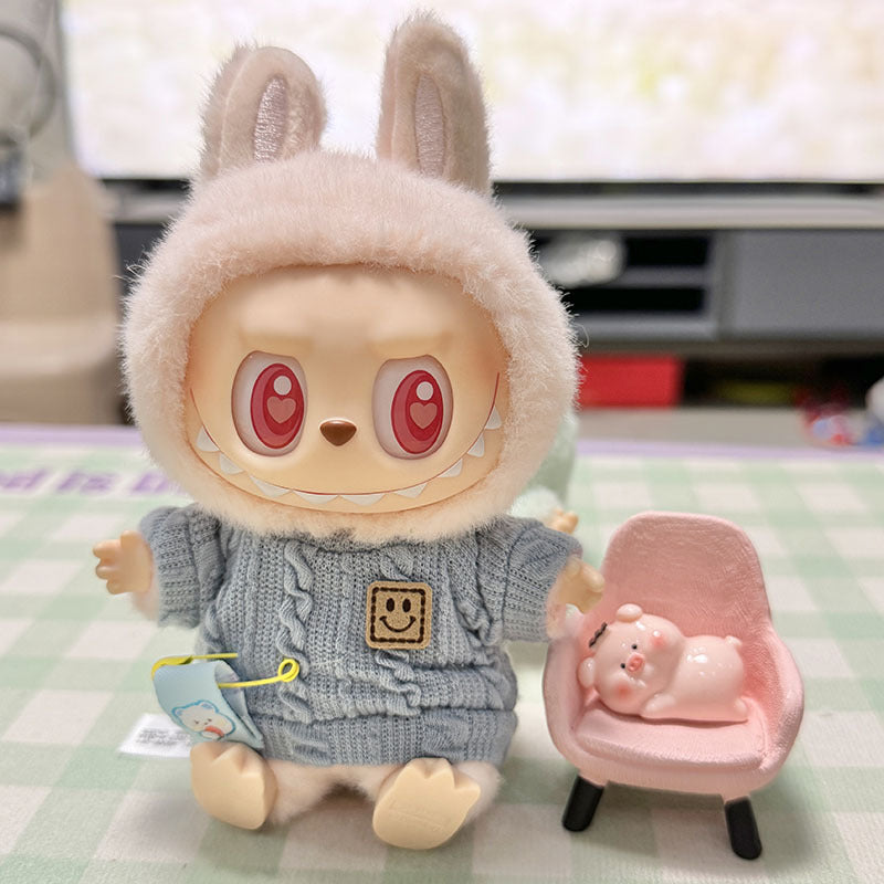 Labubu Sit-Down Party Series - Relaxed style(Clothes Only)