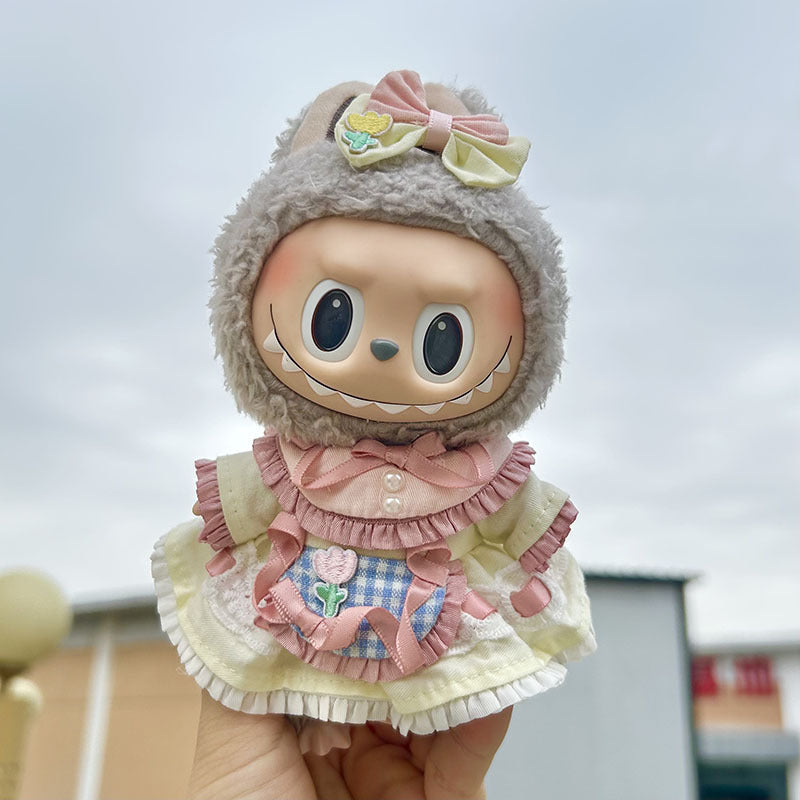 17cm Labubu clothing set -  irresistibly adorable(Clothes Only)