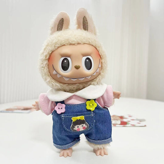 17cm Labubu clothing set - Lively and heart-melting(Clothes Only)