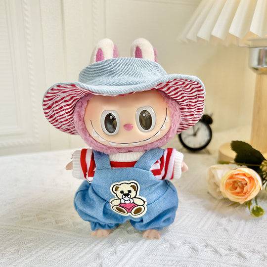 17cm Labubu clothing set - Lively and heart-melting(Clothes Only)