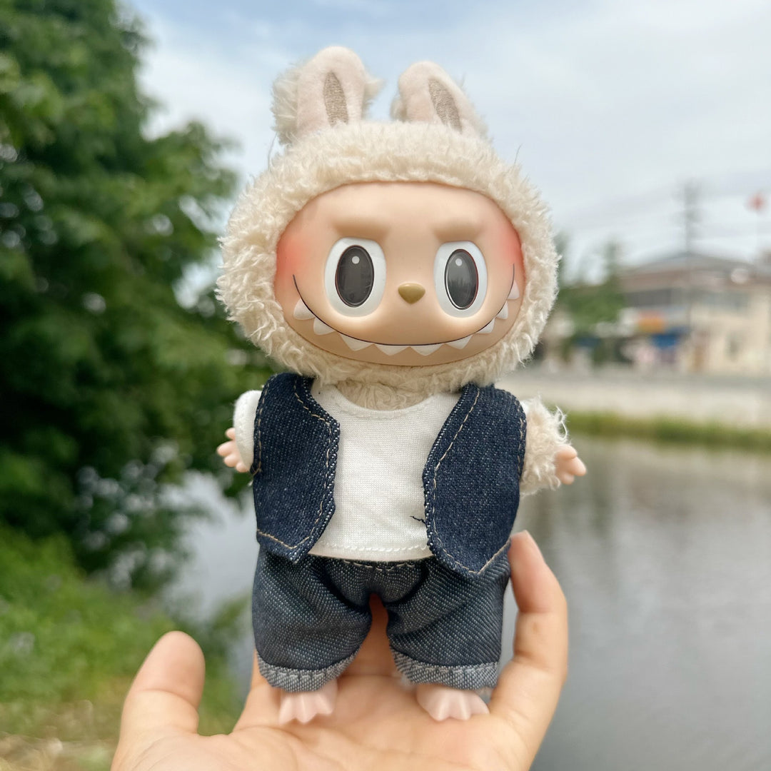17cm Labubu clothing set -From cozy casual to playful chic(Clothes Only)