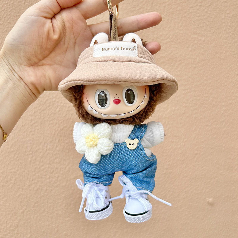 17cm Labubu clothing set - Fun-loving and enchanting(Clothes Only)