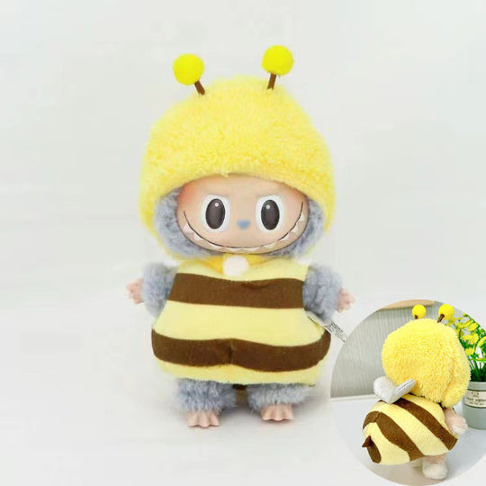 17cm Labubu clothing set - Fun-loving and enchanting(Clothes Only)