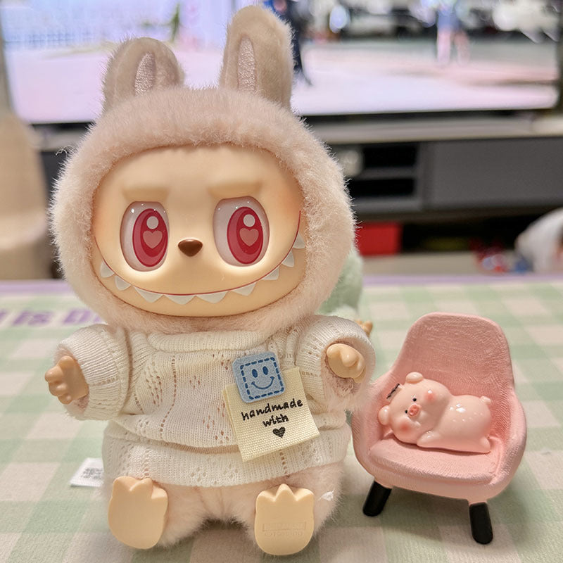 Labubu Sit-Down Party Series - Relaxed style(Clothes Only)