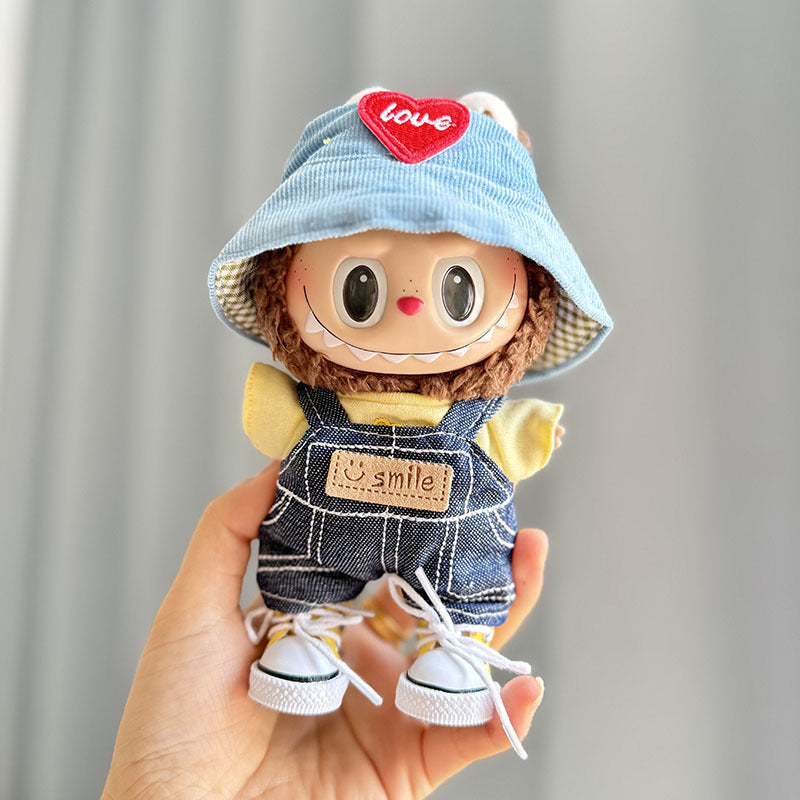 17cm Labubu clothing set - Fun-loving and enchanting(Clothes Only)