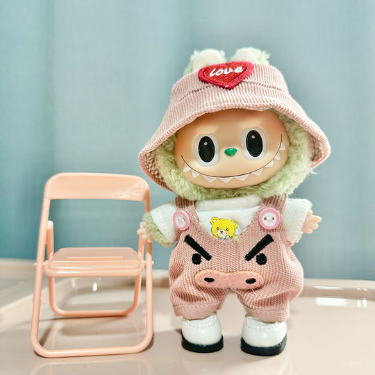 17cm Labubu clothing set - Bright and irresistibly cute(Clothes Only)