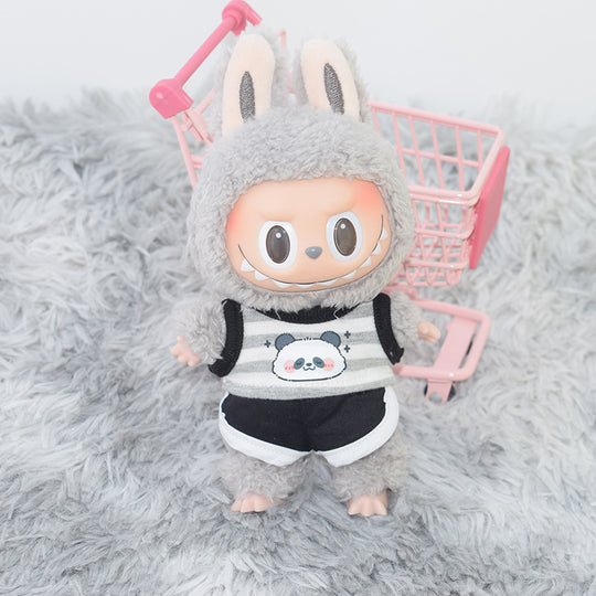 17cm Labubu clothing set - Sweetly simple(Clothes Only)