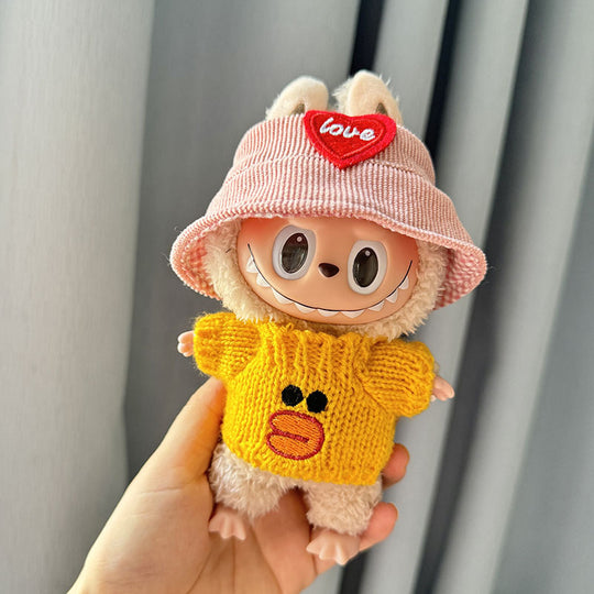 17cm Labubu clothing set - Bright and irresistibly cute(Clothes Only)