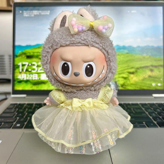 17cm Labubu clothing set - Lively and heart-melting(Clothes Only)