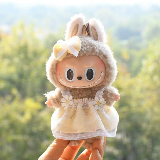 17cm Labubu clothing set - Cute animal-inspired(Clothes Only)