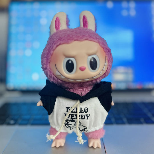 17cm Labubu clothing set -From cozy casual to playful chic(Clothes Only)