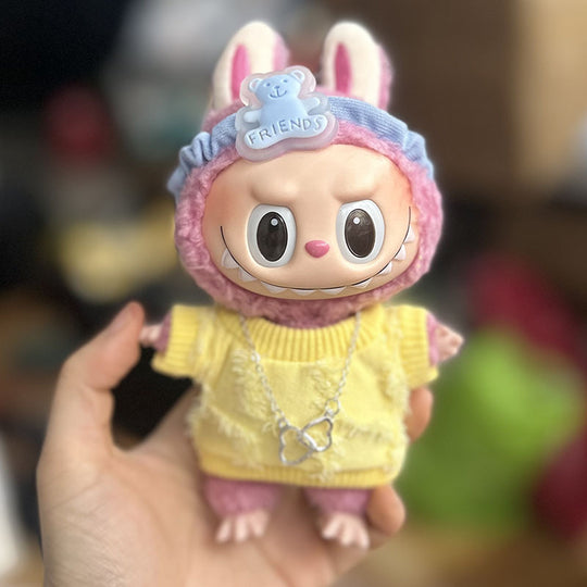 17cm Labubu clothing set -From cozy casual to playful chic(Clothes Only)
