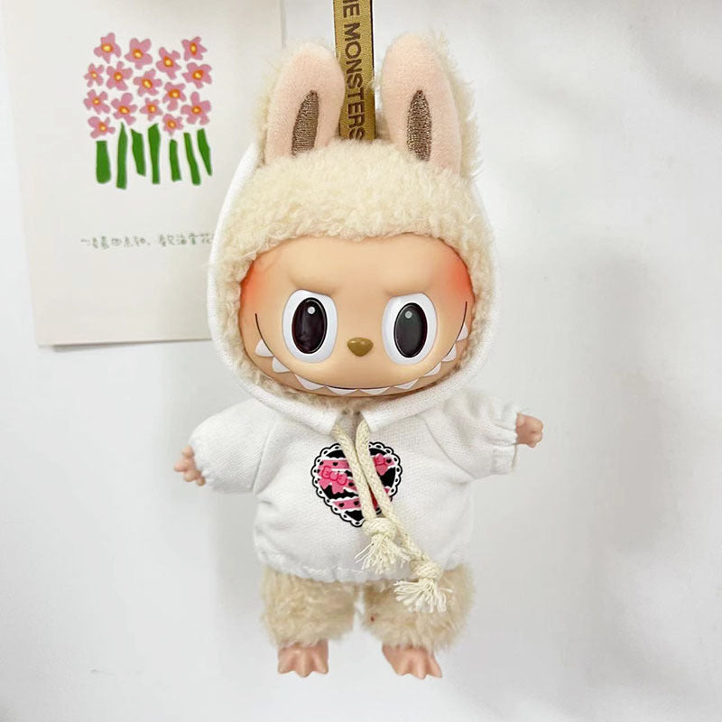 17cm Labubu clothing set - Fashionable and charming(Clothes Only)
